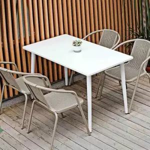 테이블 의자 세트 4인 4인용 사각 식탁 4인 식탁 의자 세트