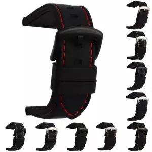 일반 시계 밴드 실리콘 고무 스트랩 방수 20mm 벨트