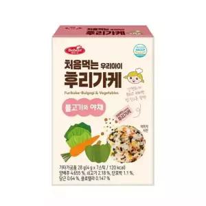 베베스트 처음먹는 우리 아이 후리가케 불고기와 야채 7스틱