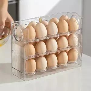 3단 대용량 계란보관함 에그트레이 30구 계란 트레이 에그트레이 에그트레이30구
