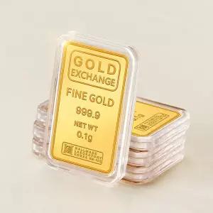 [비앤비골드] [가죽케이스증정] 24K 순금 골드 클래식 파인 골드바 0.1g