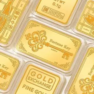 [비앤비골드] [가죽케이스증정] 변치 않는 가치, 24K 순금 골드바 0.1g 컬렉션 (3종)