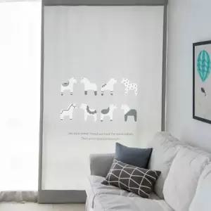 TBZ 북유럽 암막커튼 리몰 나비주름 75x230cm 1장