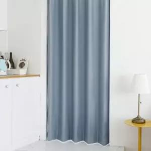 TBZ 빛차단 암막커튼 라이트블루 나비주름 75x230cm 1장