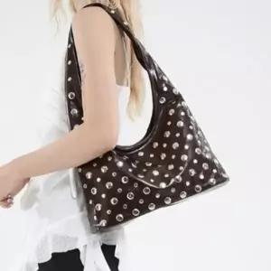 페미닌 호보백 여성 레더 빈티지 숄더