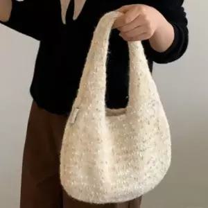 데일리 니트 토트백 베이직 여성 핸드