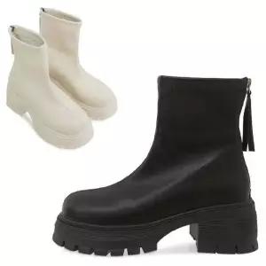 [카미엣뮤즈]키높이 앵클 부츠_KM24w171