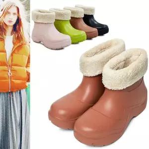 [카미엣뮤즈]퍼 레인 부츠_KM21w134