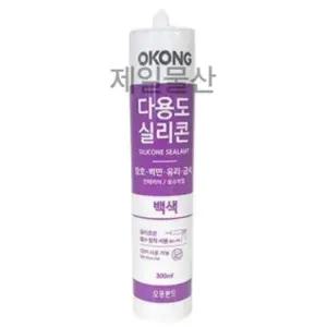 오공 다용도 실리콘 백색 300ml
