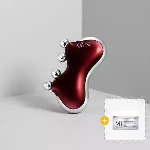 [셀러허브]리파 ReFa CAXA M1 기기(펄 레드)+ 가히 바운싱 크림50ml 세트 (S47730994)