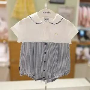 [압소바](의정부점)(26년 S/S 백일선물) 멜번 정장 우주복(Navy)//A1322306