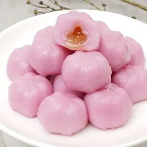 T [대용량] 멥쌀로 만든 말랑쫀득 꿀떡 2kg (자색고구마)