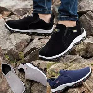 [옷자락]남자 편한 데일리 스웨이드 트레킹화 스니커즈