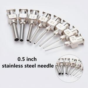 스테인레스 스틸 바늘 디스펜서 액세서리 인치 12 박스 20G 30G