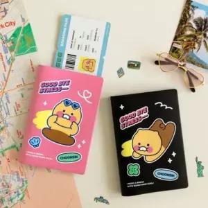 여권 케이스 여행 휴대용 귀여운 경량 춘식이 2개 여권 귀여운 경량 춘식이 2개