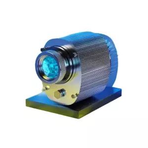 야외 고보라이트 빔프로젝터 휴대용 충전식 스크린 스포트라이트 물결 조명 토치 캠핑 안티