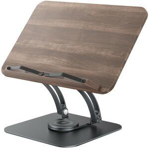 투니 독서용 가능한 조절 탄성 베이스가 있는 회전 360 음악 책꽂이 악보용