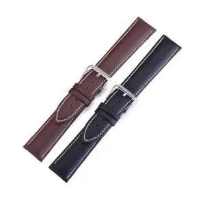 무지 화이트 스티치 소가죽 시계줄 2컬러 선택1 시계밴드 가죽시계줄 메탈시계줄 시계부품