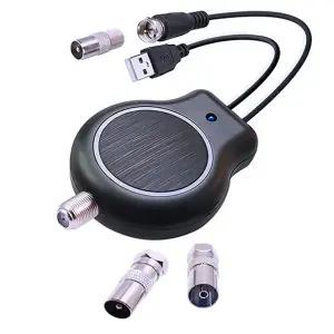 dmb안테나 설치 신호 증폭기 야외 실내 HDTV 디지털 HD FM DVB USB 전원 32DBI