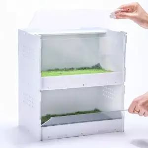 파충류 도마뱀 사육장 달팽이 키우기 은신처 대형