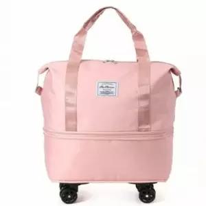2단 확장 보스턴백 빅백 (핑크) DP72539 바퀴달린 패션잡화 축구 여행 패션 보스턴 확장형 심플 이사 용백