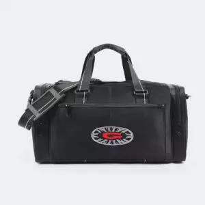 제노바 스포츠 운동 여행 보스턴 가방 더플백 -블랙