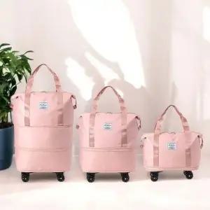 빅맥스 2단 확장 보스턴백 트래블 바퀴달린 여행가방