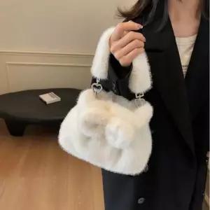 밍키 클래식 퍼 토드백 숄더백 귀여운 여성가방
