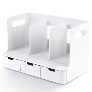 시스맥스 올리오 서랍책꽂이 책정리 문구 소품 보관 서류꽂이 책진열대 데스크멀티박스