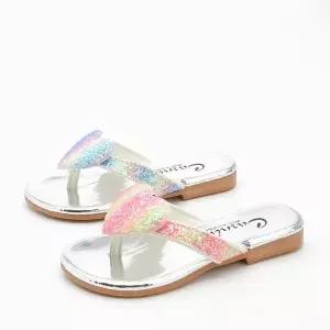 레인보우 쪼리 국산 아동 키즈 주니어 여름 여아쪼리