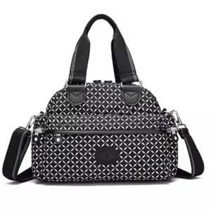 여성 패턴 포인트 실용적인 토트 크로스 투웨이백