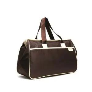 캐주얼 스퀘어백 이니셜포인트 지퍼백팩 A108 (브라운