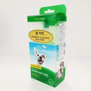 강아지 반려견 겔타입 바르는 치석제거 치약 118ml 애견칫솔