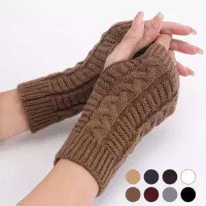 꽈배기핸드워머 남녀공용 겨울 니트 꽈배기 암워머 손목토시 핸드워머