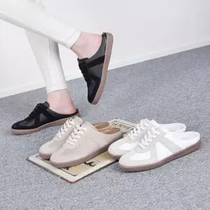 [옷자락]남자 백리스 가죽 스니커즈 디자인 블로퍼 슈즈