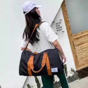 소풍 스포티 캐주얼 보스턴백 여행 넉넉 캔버스 캠핑