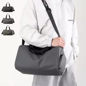 심플 지퍼 스포츠백