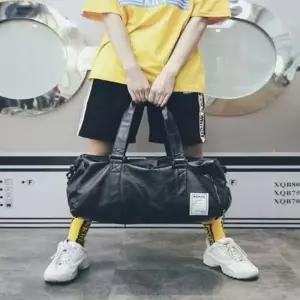 남녀 올블랙 보스턴백 망치가방 여행 스포츠 짐가방