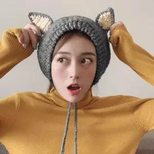 니트귀도리 겨울귀도리 방한귀마개 귀마개 스키귀마개