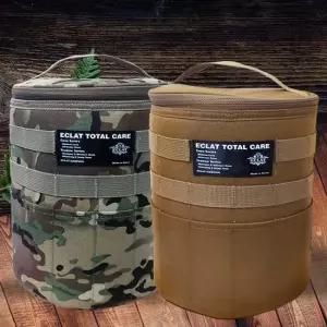 에클라캠핑 멀티 미니엄 파우치 2종 카모 탄 색상 샤워가방