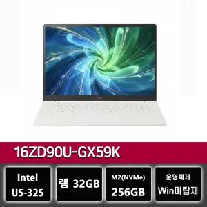 LG그램 프로 16ZD90U-GX59K 램32G 팬서레이크 U5 노트북