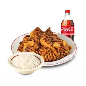 (꾸브라꼬) 순살데리꾸브+즉석밥+콜라1.25L