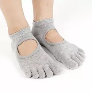 [콩심팥심]연그레이 운동 스포츠발가락양말 논슬립삭스 필라테스