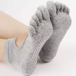 [콩심팥심]발가락 홈트 테스 연그레이 양말 테스양말