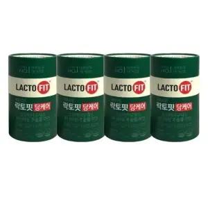 종근당건강 락토핏 당케어 유산균 2g x 60포 x 4통