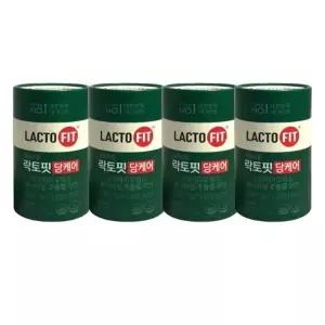 종근당건강 락토핏 당케어 유산균 2g x 60포 x 4통