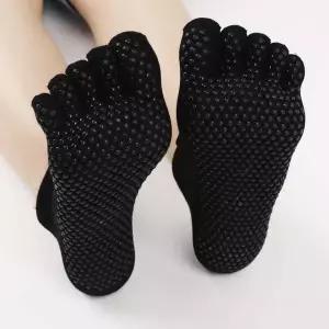 테스양말 블랙 발가락 홈트 양말 테스