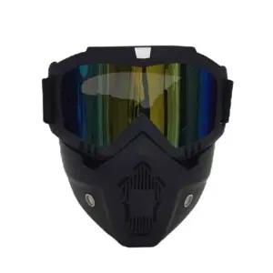 ( )방풍고글 마스크 미러골드 안전고글 바이크고글마스크 스노우고글 보호안경