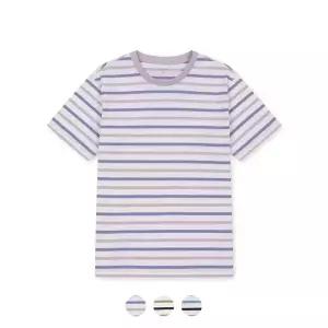 [폴햄키즈] 시그니처 공용 코튼 26수 멀티 스트라이프 반팔티 _PKD2TS3010