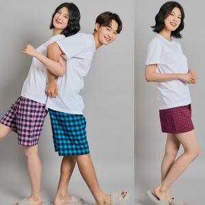 여성 남성 파자마 바지 주니어잠옷 바지수면 커플 실내복 캐릭모아